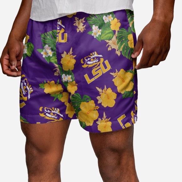 lsu swim trunks